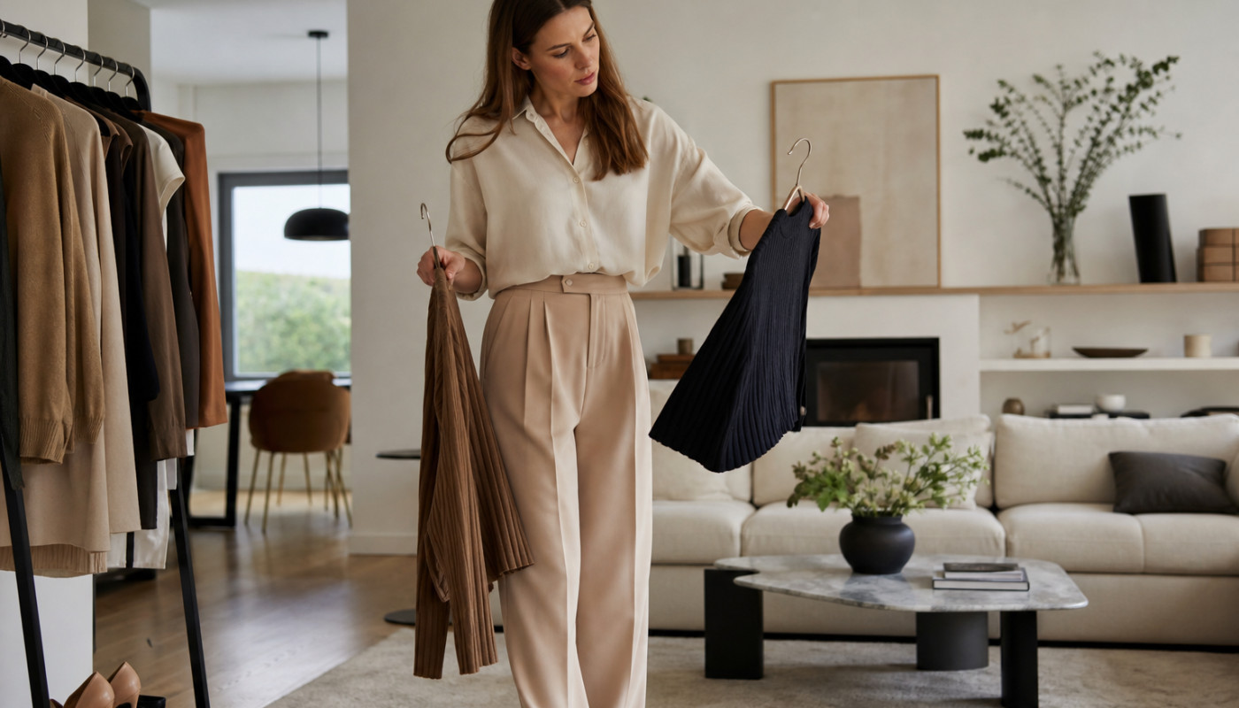 Vom kleiderschrank zum wohnzimmer: trends, die beide welten verbinden